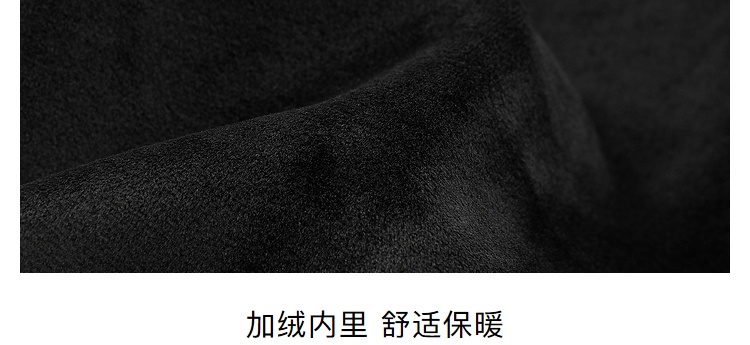 商品[国内直发] HLA|海澜之家三国系列加绒休闲裤经典抽绳保暖舒适九分裤男,价格¥255,第2张图片详细描述