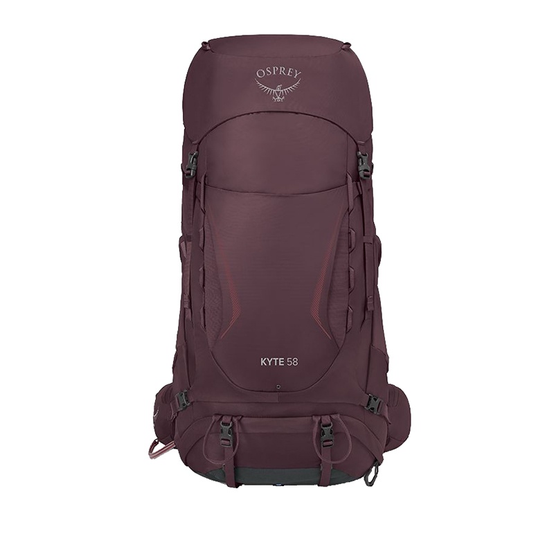 商品Osprey|小鹰KYTE系列女款户外背负登山徒步双肩背包58L KYTE-58-NOIR（两色可选）,价格¥2621,第18张图片详细描述