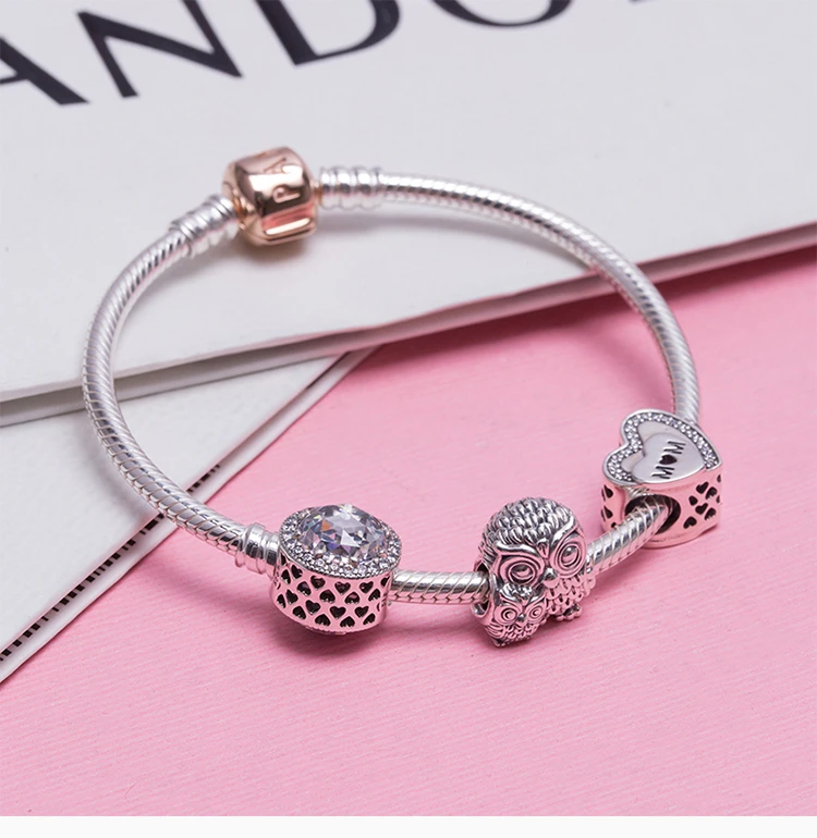 商品[国内直发] PANDORA|PANDORA 银色女士手镯 PAND00099,价格¥565,第5张图片详细描述