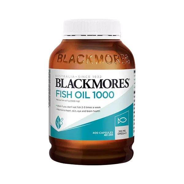 商品[国内直发] Blackmores|澳佳宝BLACKMORES原味深海鱼油400粒,价格¥140,第1张图片详细描述