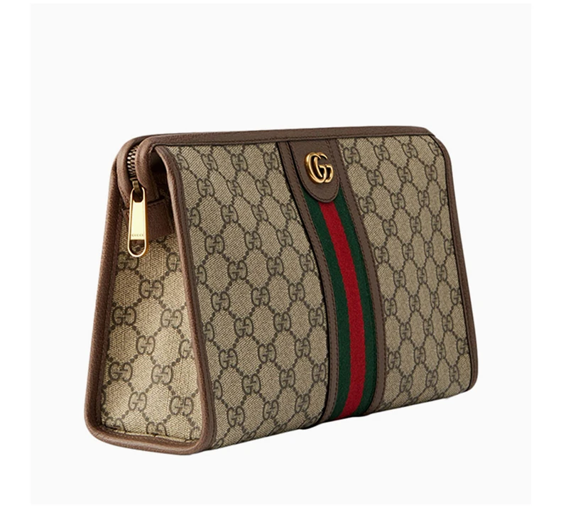 商品[国内直发] Gucci|GUCCI 卡其色男士手拿包 598234-96IWT-8745,价格¥7316,第4张图片详细描述