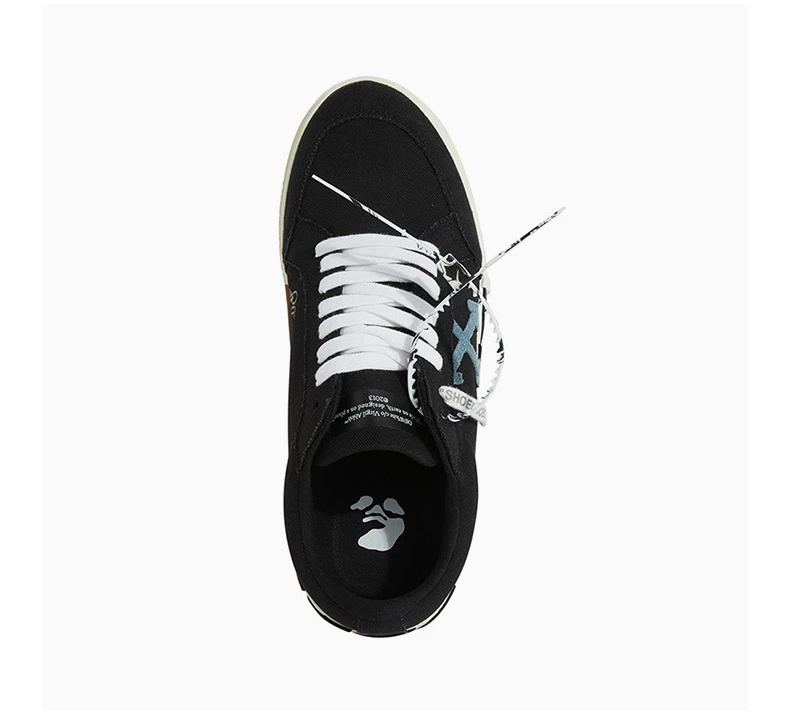 商品Off-White|OFF WHITE 黑色男士帆布鞋 OMIA085F21FAB001-1045,价格¥1505,第7张图片详细描述
