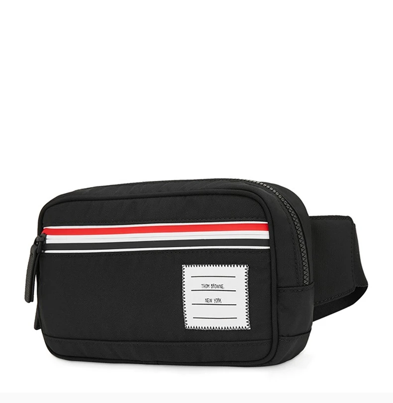 商品[国内直发] Thom Browne|THOM BROWNE 黑色男士腰包 MAG225A-06551-001,价格¥4883,第6张图片详细描述