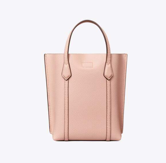 商品[国内直发] Tory Burch|汤丽柏琦 奢侈品TB女包Perry双Tlogo挂件 压花皮革托特包手提单肩斜挎包 89488-123,价格¥2207,第11张图片详细描述