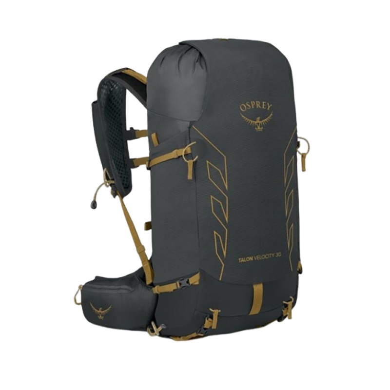 商品Osprey|Osprey/小鹰TalonVelocity30系列男士炭灰色尼龙登山双肩包,价格¥1291,第4张图片详细描述