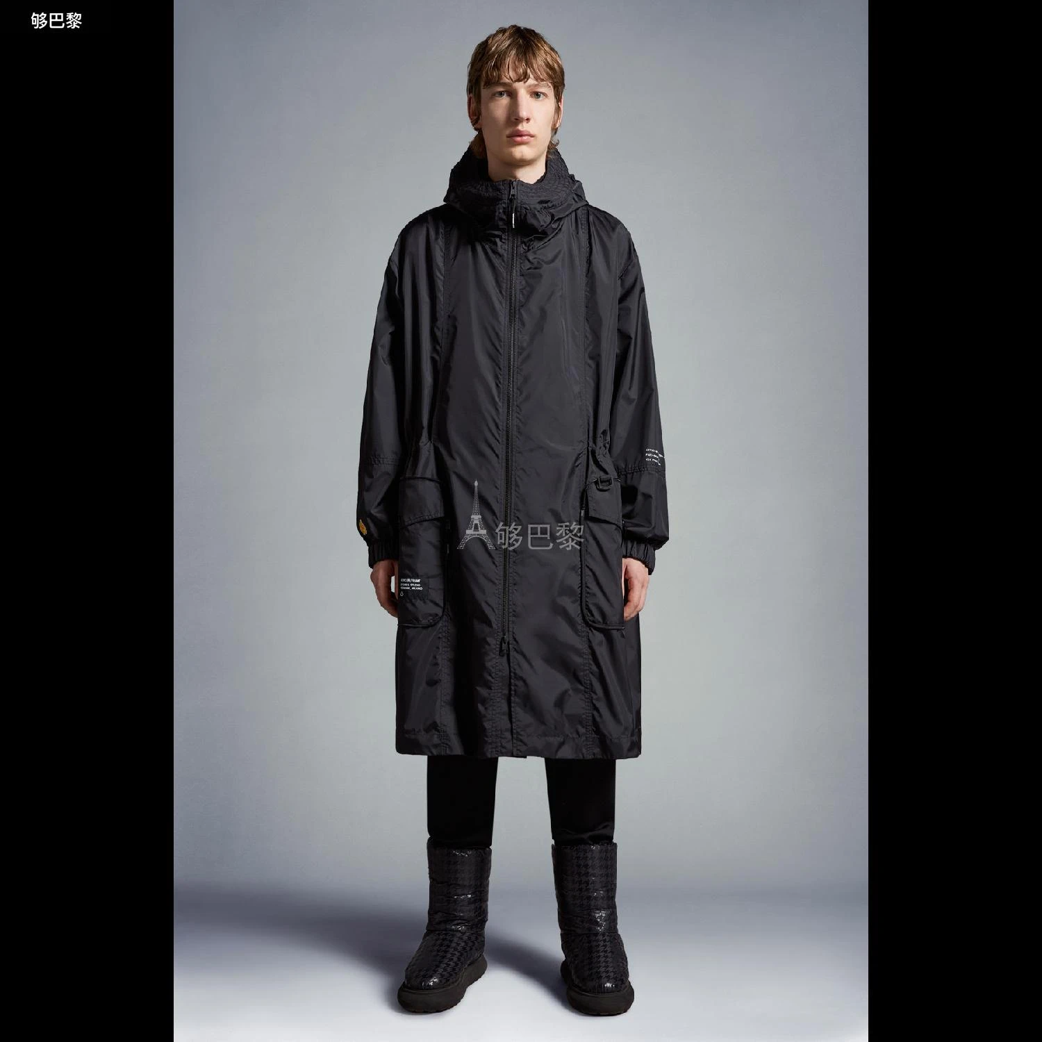 商品Moncler|包邮包税【预售7天发货】 MONCLER盟可睐 24春夏 男士 大衣 Fennel男女款可折叠派克大衣外套 I209U1C00002M3076999,价格¥9234,第6张图片详细描述