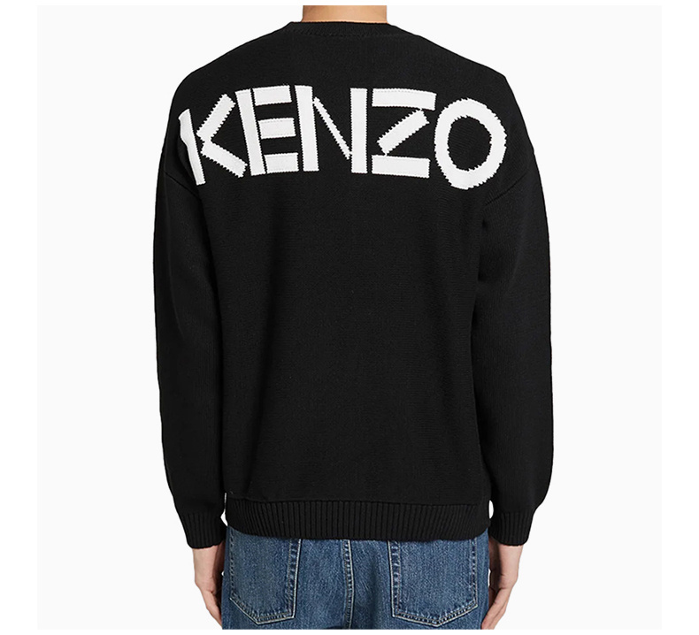 商品Kenzo|Kenzo 高田贤三 男士黑色圆领卫衣 F965PU2043BA-99,价格¥1201,第9张图片详细描述