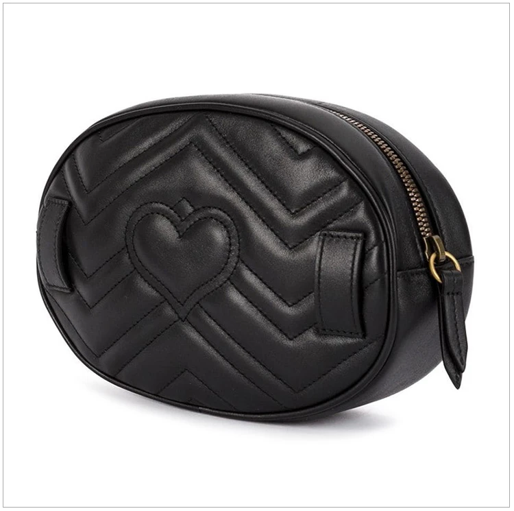商品[国内直发] Gucci|GUCCI 黑色女士腰包 491294-DSVRT-1000,价格¥10612,第18张图片详细描述