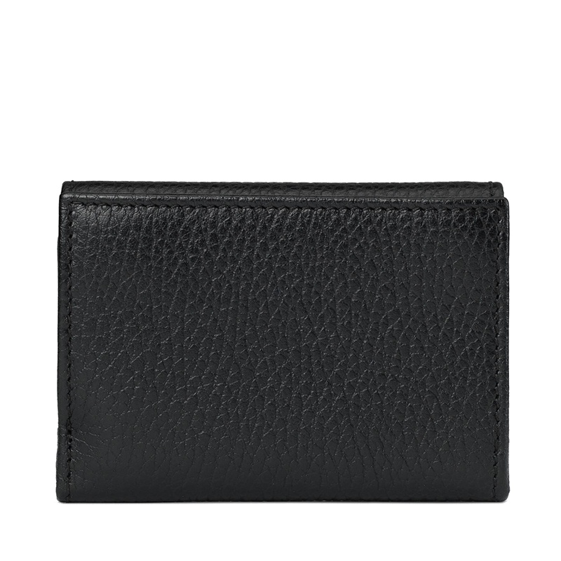 商品Gucci|GUCCI/古驰 GG Marmont系列 女士中号黑色皮革��双G钱包,价格¥3665,第5张图片详细描述