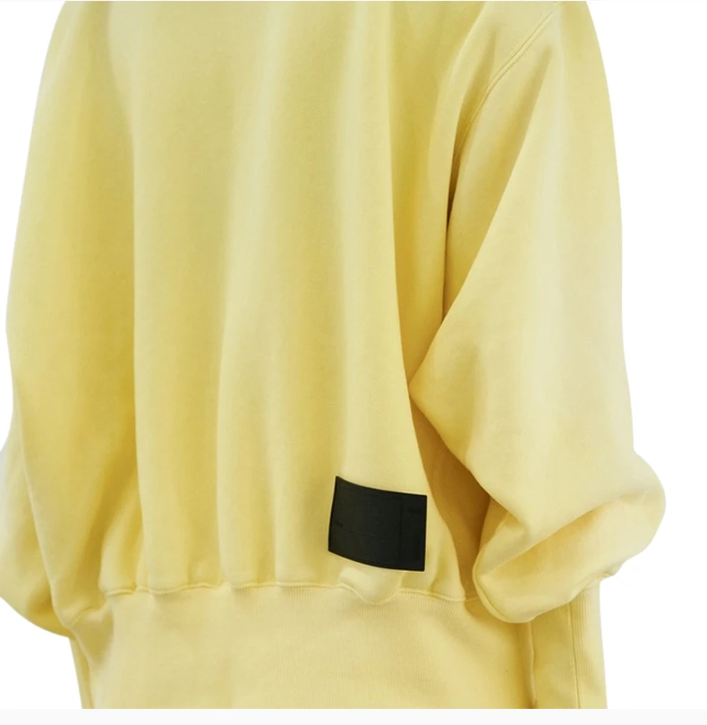 商品We11done|We11done 女士黄色字母logo圆领卫衣 WD-TS8-20-098-U-YE,价格¥778,第9张图片详细描述