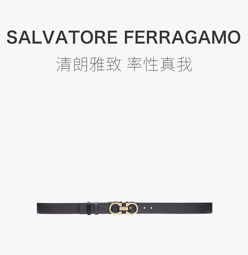 商品Salvatore Ferragamo|SALVATORE FERRAGAMO 女士腰带 23-A565-737671【包装随机，部分无包装盒】,价格¥2003,第3张图片详细描述