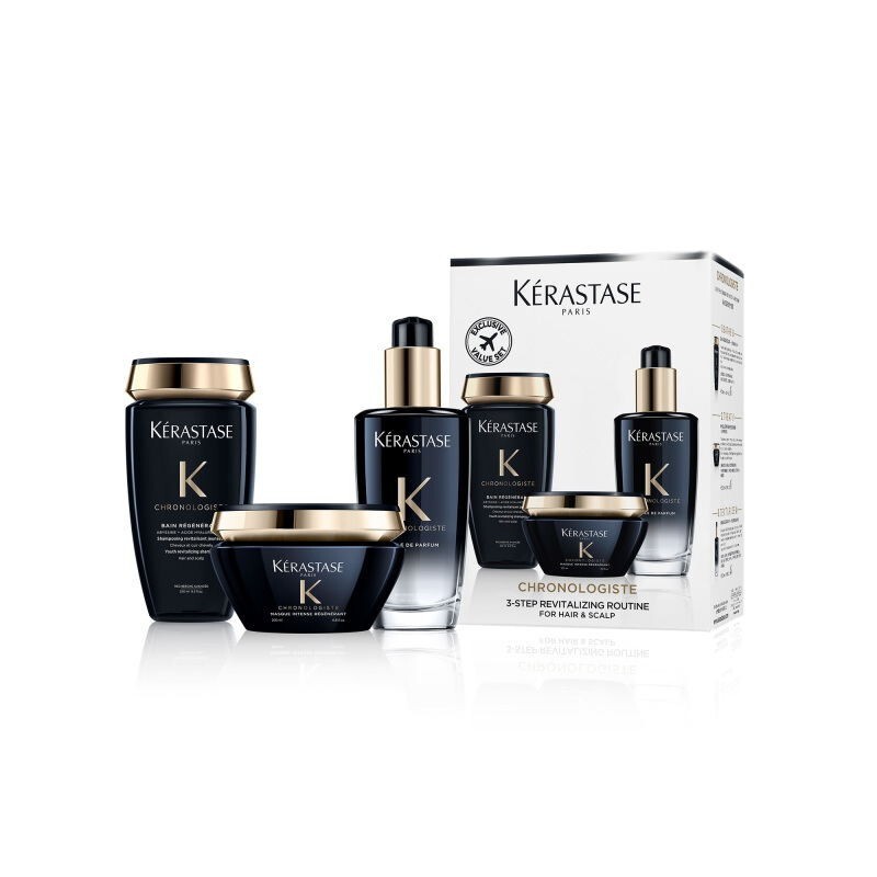 商品Kérastase|KERASTASE/卡诗 卡诗黑钻钥源套装 洗发水250ML+发膜200ML+护发油100ML｜包邮【香港直发】,价格¥1177,第54张图片详细描述