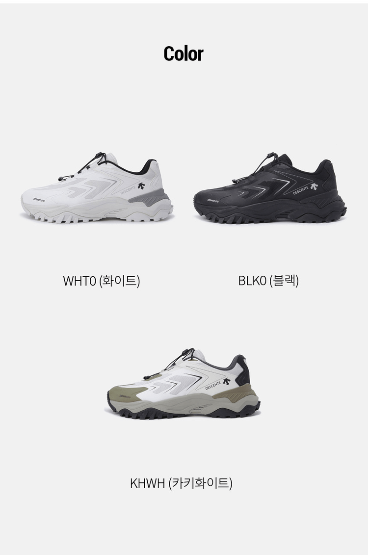 商品DESCENTE|【Brilliant|包邮包税】简约设计运动鞋舒适休闲百搭款SO423LCRO4-KHWH,价格¥627,第18张图片详细描述