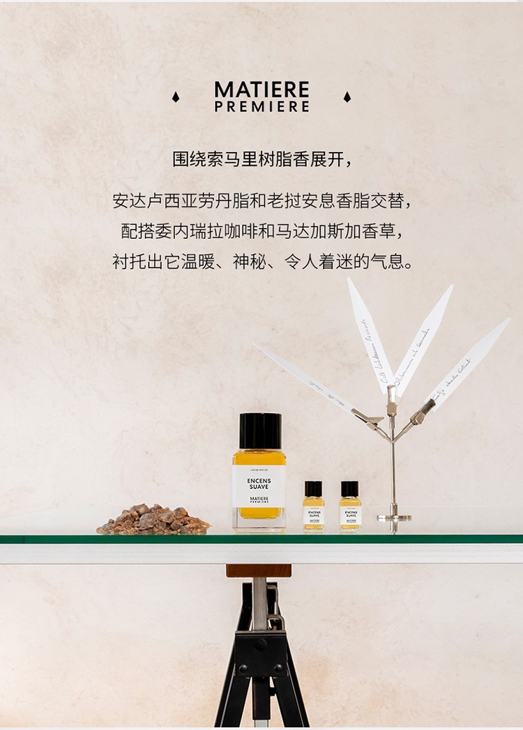 商品Matiere Premiere|Matiere Premiere马蒂埃悦后即焚中性香水50-100ml EDP浓香水,价格¥989,第3张图片详细描述