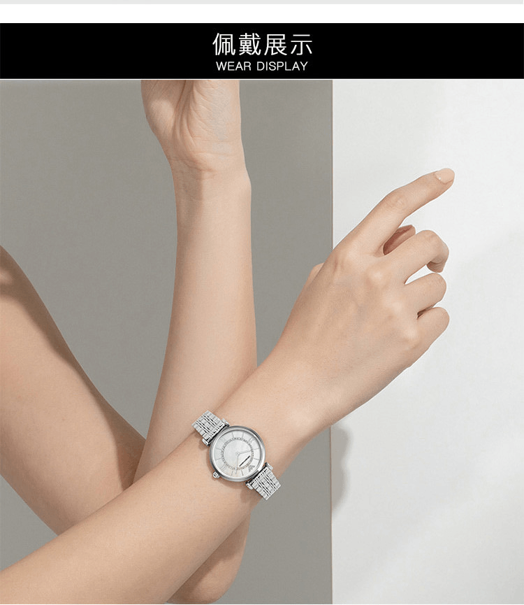 商品Emporio Armani|阿玛尼ARMANI 手表时尚石英女表 AR1908,价格¥2432,第10张图片详细描述