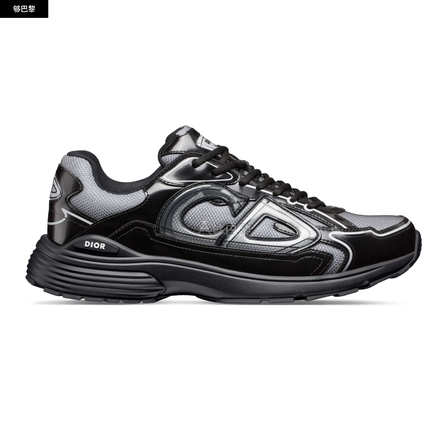 商品Dior|【预售】 男士 休闲运动鞋 B30 运动鞋  3SN279ZEH/H981 DIOH7ZW3BCK ,价格¥9612,第3张图片详细描述