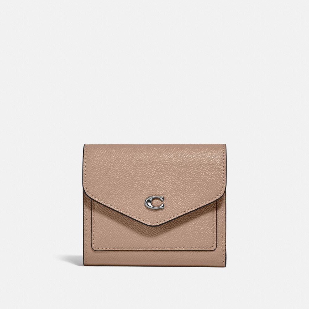 商品[国内直发] Coach|【新春秒杀】蔻驰钱包女COACH 奢侈品 女士棕色拼色C扣标志短款三折钱包礼物送女友纯色C2328 LHTAU,价格¥310,第2张图片详细描述