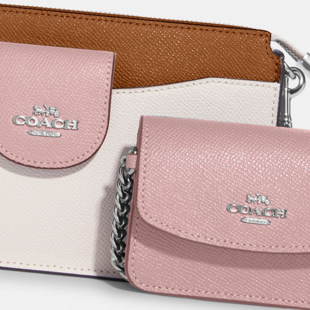 商品[国内直发] Coach|【清仓价】蔻驰女包斜挎包子母包奢侈品皮质单肩斜挎包生日礼物送礼C3608 SVVCQ,价格¥842,第4张图片详细描述