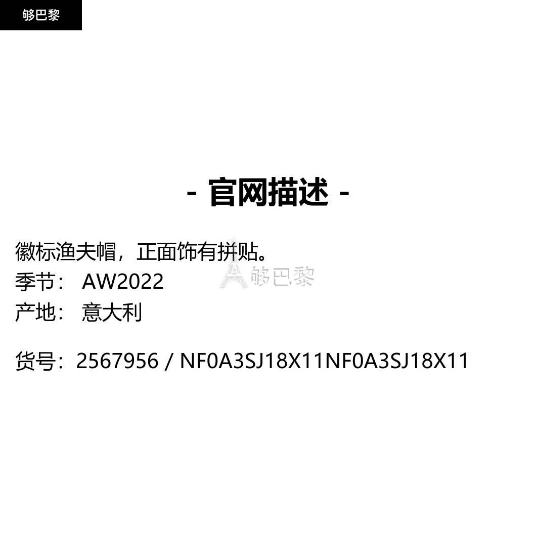 商品The North Face|【特惠6.7折】包邮包税【预售7天发货】 THE NORTH FACE 2022秋冬 男士 腰带 腰带 2567956 NF0A3SJ18X11 ,价格¥526,第2张图片详细描述