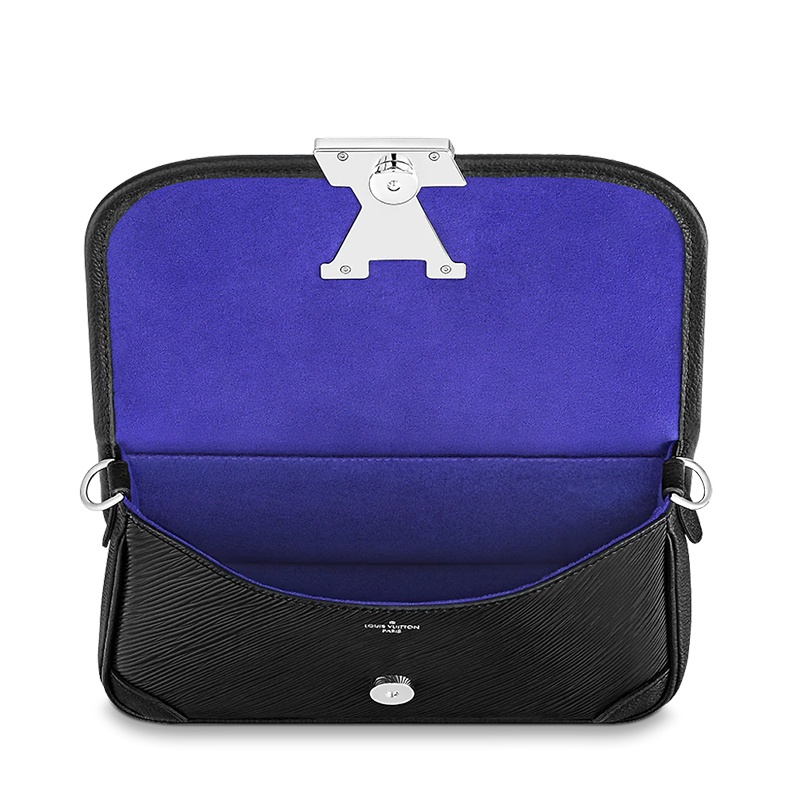 商品Louis Vuitton|预售十天 Louis Vuitton/路易威登 22春夏新款BUCI系列 女士黑色粒面牛皮革黑扣单肩斜跨包M59386,价格¥17275,第5张图片详细描述