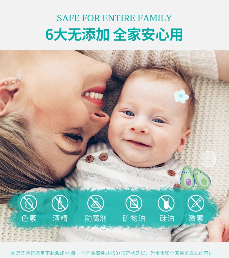 商品[国内直发] Mustela|妙思乐思恬雅滋养霜宝宝身体乳修护肌肤儿童润肤霜200ML,价格¥270,第9张图片详细描述