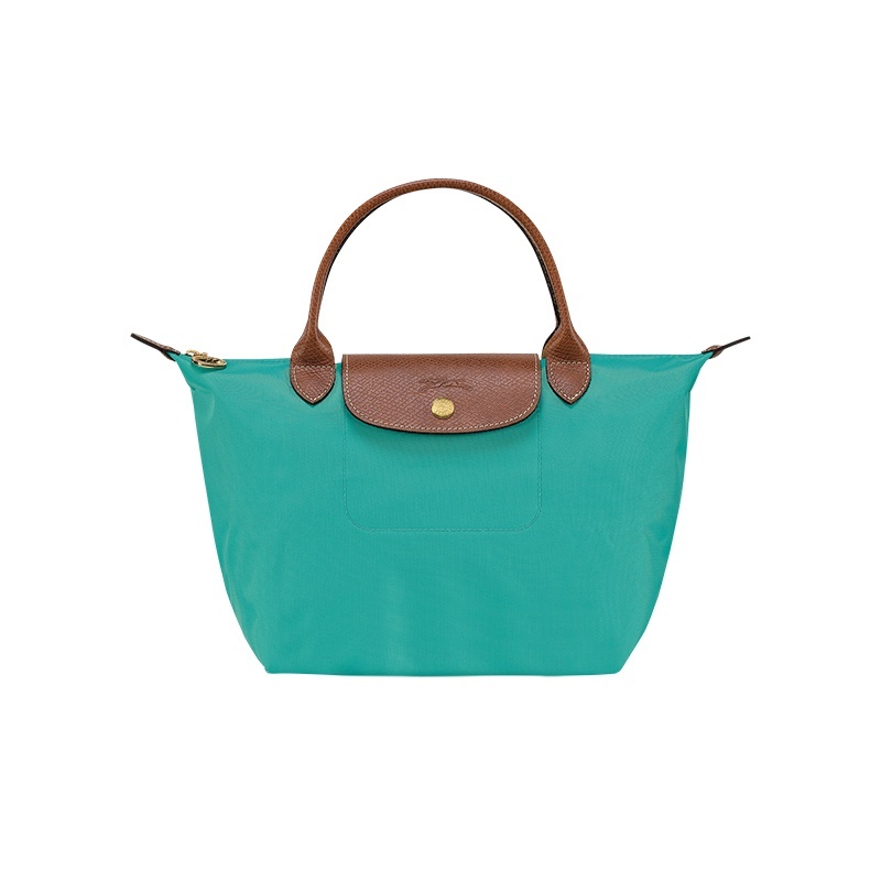 商品Longchamp|longchamps/珑骧 LE PLIAGE ORIGINAL 红色小号短柄帆布购物袋饺子包,价格¥834,第6张图片详细描述