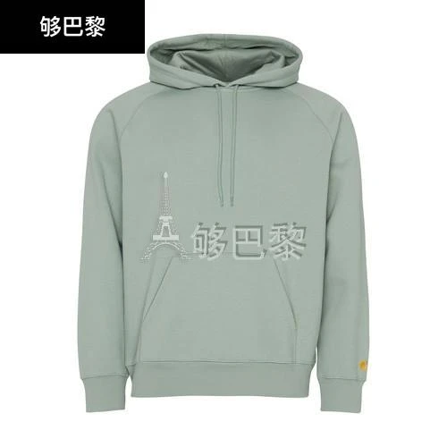 商品Carhartt WIP|【特惠8.7折】包邮包税【预售7天发货】 CARHARTT WIP 男士 卫衣 Chase 连帽衫  I026384/1R1XX CAHQ4N36BL1,价格¥1146,第3张图片详细描述