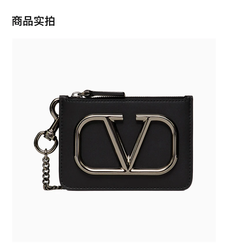 商品[国内直发] Valentino|VALENTINO 黑色女士斜挎包 WY2P0T14-SFU-0NO,价格¥2275,第4张图片详细描述