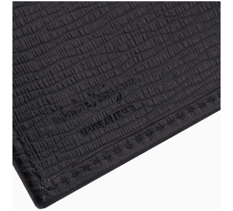 商品Salvatore Ferragamo|Salvatore Ferragamo 菲拉格慕 男士黑色牛皮钱包 66-A063-0685950,价格¥3443,第7张图片详细描述