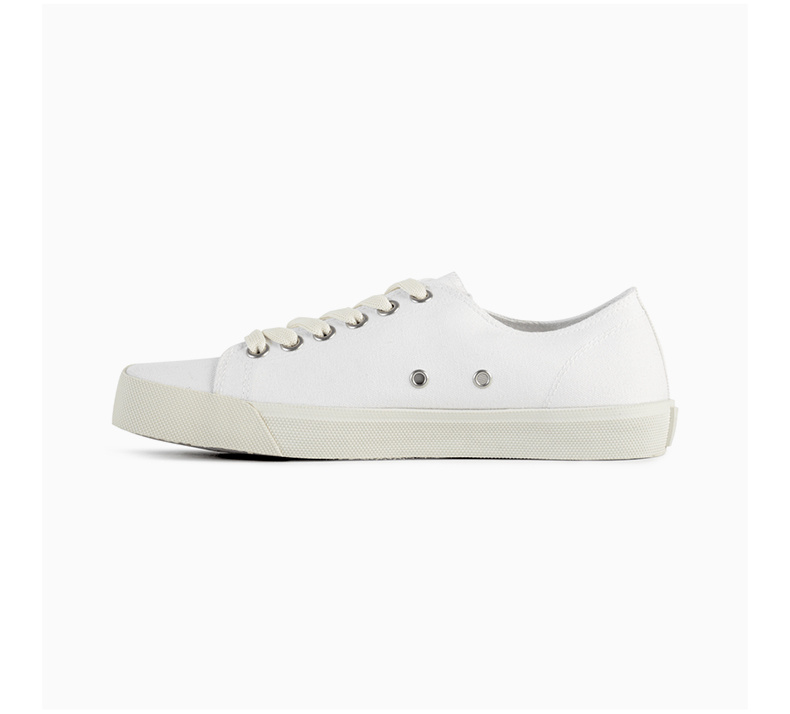 商品MAISON MARGIELA|MAISON MARGIELA 白色女士帆布鞋 S58WS0110-P1875-T1003,价格¥2087,第6张图片详细描述