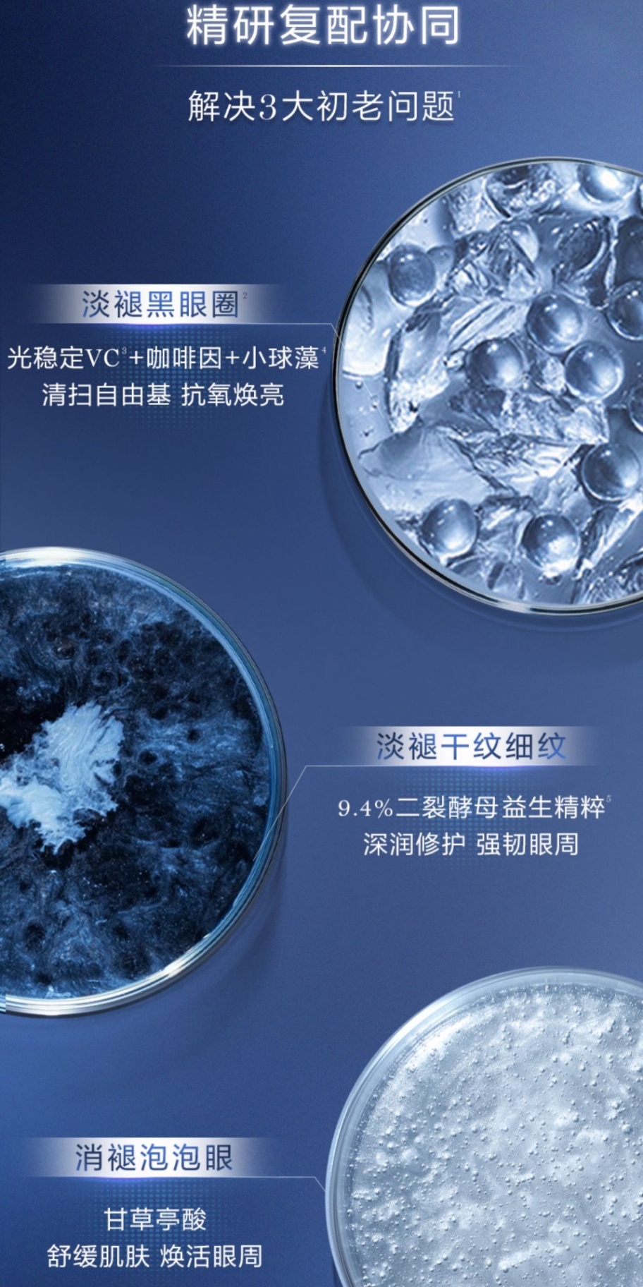 商品【原封正品】 Lancôme|兰蔻 超修小黑瓶发光眼霜 熬夜淡纹淡黑眼圈修护眼 15ml,价格¥216,第4张图片详细描述