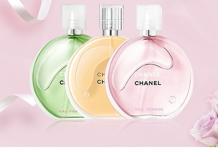 商品[国内直发] Chanel|Chanel香奈儿粉色邂逅柔情女士浓香水/淡香水35/50/100ml花香果香调,价格¥743,第2张图片详细描述