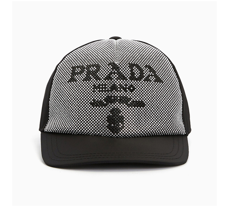 商品Prada|PRADA 男女士通用黑色鸭舌帽 2HC179-2D0S-F0A64,价格¥3761,第6张图片详细描述