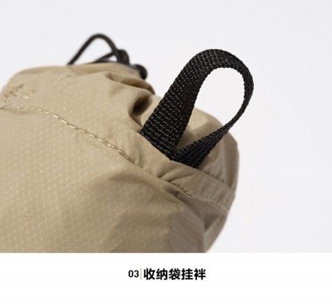 商品[国内直发] MobiGarden|户外旅行轻便收纳可折叠防水超轻背包男女通用双肩包形影,价格¥104,第32张图片详细描述