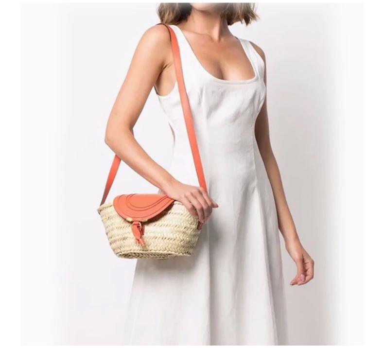 商品Chloé|CHLOE' 女士编织�单肩包 C20US829-C97-818,价格¥2735,第8张图片详细描述
