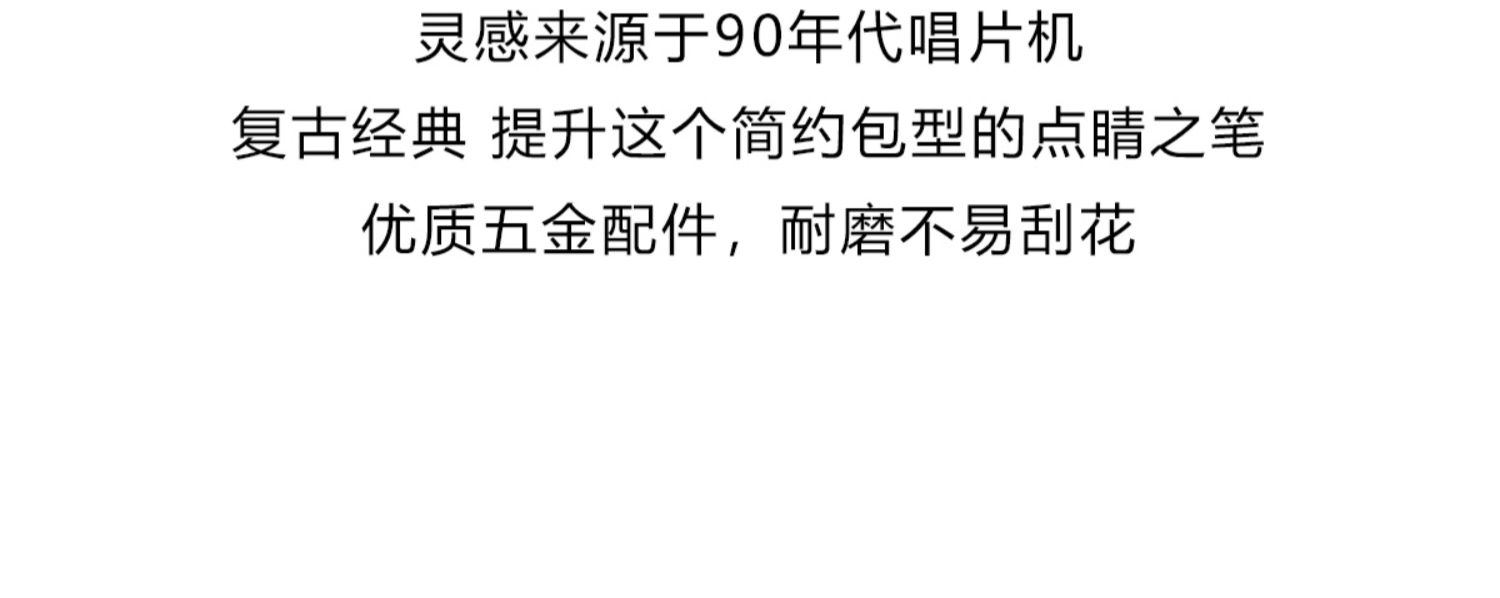 商品[国内直发] GLENVINTEN|格岚云顿头层牛皮菱格小金链条小方包2022年秋冬新款经典轻奢复古OL风单肩包,价格¥360,第14张图片详细描述