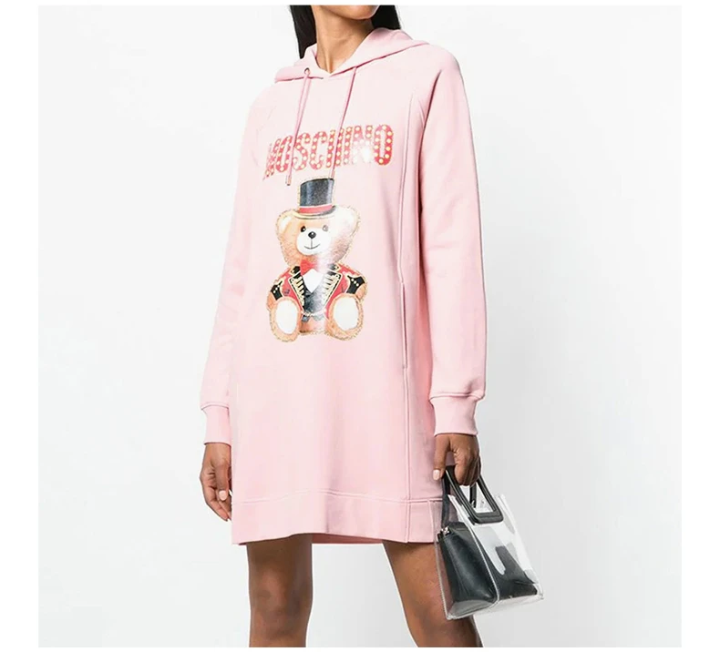 商品Moschino|Moschino 莫斯奇诺 女士卫衣式连衣裙 EV0453-0527-3224,价格¥3554,第9张图片详细描述