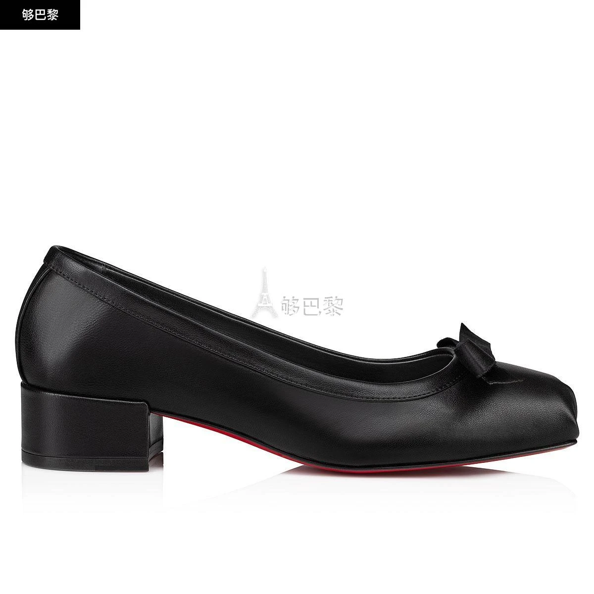 商品Christian Louboutin|包邮包税【预售7天发货】 CL红底鞋 23秋冬 女士 中跟鞋 Mamaflirt 1240204b439,价格¥6081,第5张图片详细描述