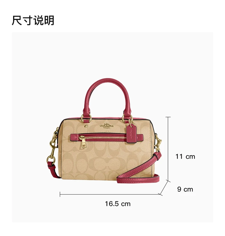 商品Coach|COACH 棕色女士手提包 C9947IMP4J,价格¥1471,第3张图片详细描述