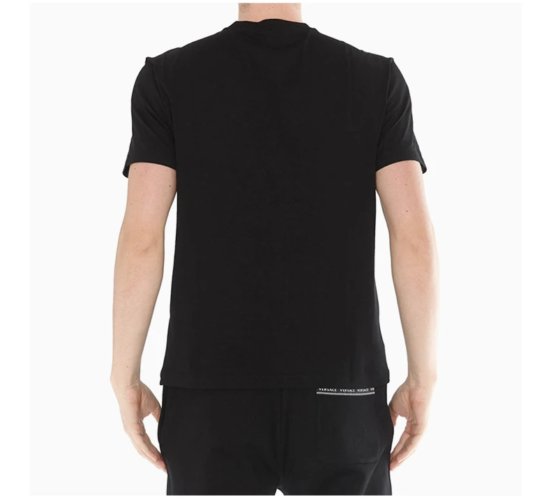 商品[国内直发] Versace|VERSACE 黑色男士T恤 A81941-A224589-A008,价格¥3794,第7张图片详细描述