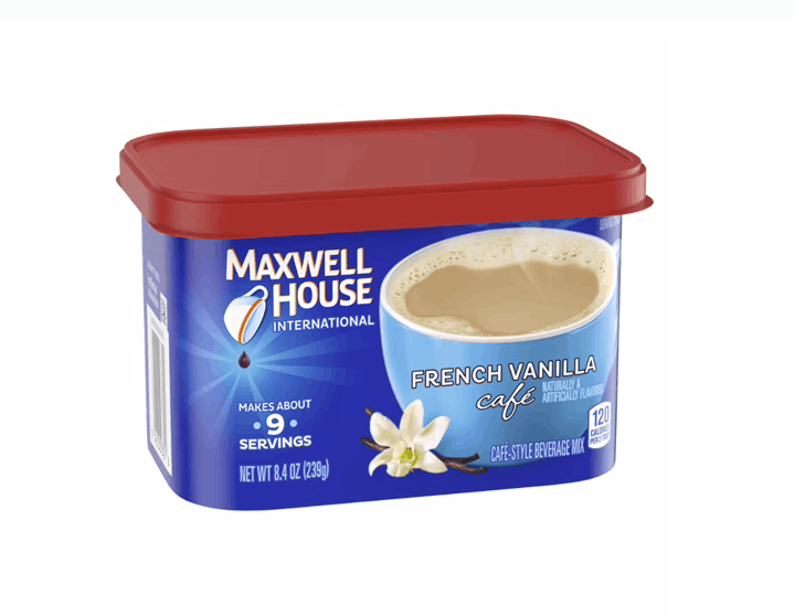 商品[国内直发] Maxwell House|美国直邮Maxwell House/麦斯威尔风味速溶咖啡榛子肉桂香草摩卡味下单后一个月左右收到,价格¥221,第1张图片详细描述
