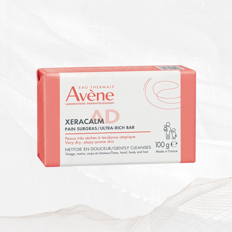 商品Avene|雅漾AD舒缓洁肤香皂 100g 减少瘙痒强化肌肤屏障,价格¥142,第2张图片详细描述