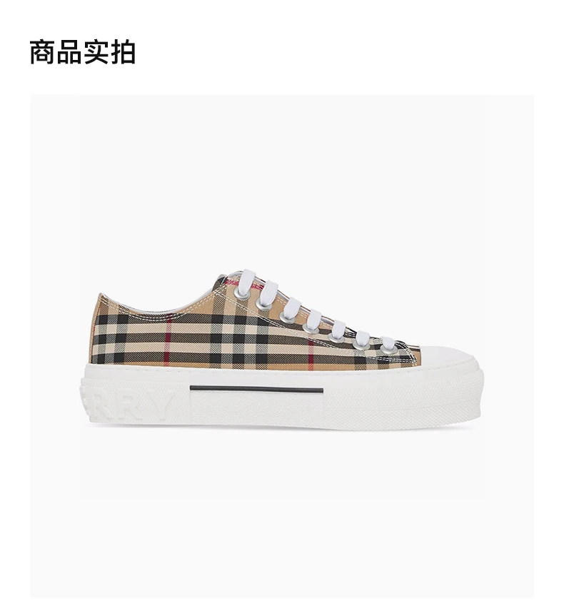 商品[国内直发] Burberry|BURBERRY 格纹女士运动鞋 8050506,价格¥2988,第4张图片详细描述