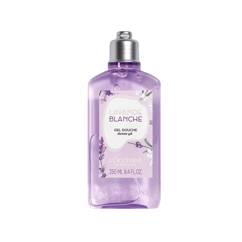 商品L'Occitane|L'occitane欧舒丹白薰衣草系列沐浴露250ml 保湿滋润,价格¥150,第8张图片详细描述