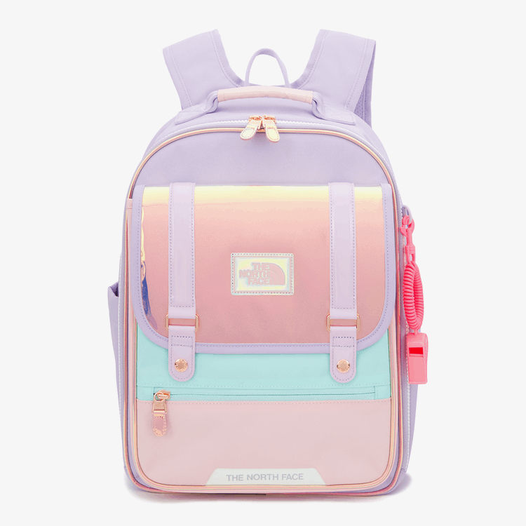 商品The North Face|【Brilliant|北面特惠】北面儿童预科生新学校包 KIDS PREPPY NEW SCH PACK LILAC NM2DQ04U,价格¥847,第3张图片详细描述
