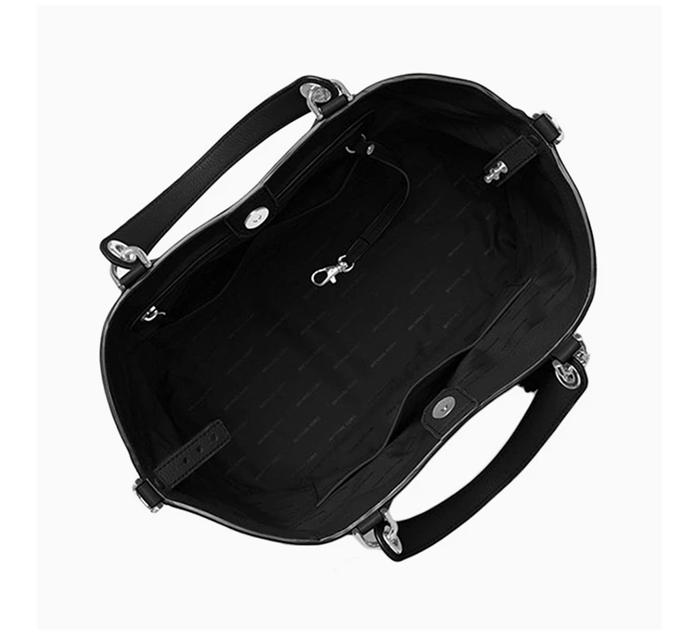 商品Michael Kors|MICHAEL KORS 黑色女士手提包 30T7SBNS3L-BLACK,价格¥1618,第6张图片详细描述