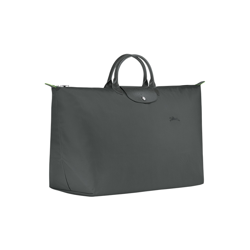 商品Longchamp|珑骧 男士帆布银色五金按扣拉链开合中号旅行包（7色可选）,价格¥1912,第18张图片详细描述