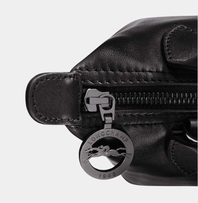 商品Longchamp|珑骧 女士LE PLIAGE CUIR系列迷你短柄皮质手提包饺子包L1500 987（香港仓发货）,价格¥3361,第14张图片详细描述