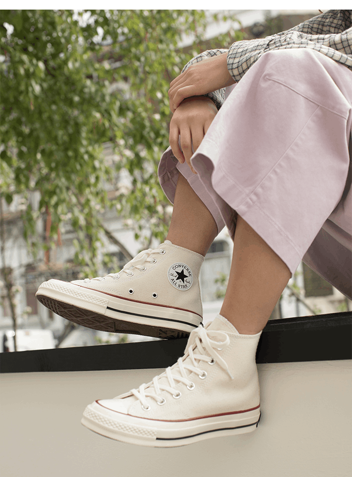 商品Converse|【Brilliant|包邮包税】匡威 Chuck Taylor All Star 70 HI  运动鞋 帆布鞋  162053C Parchment,价格¥716,第16张图片详细描述