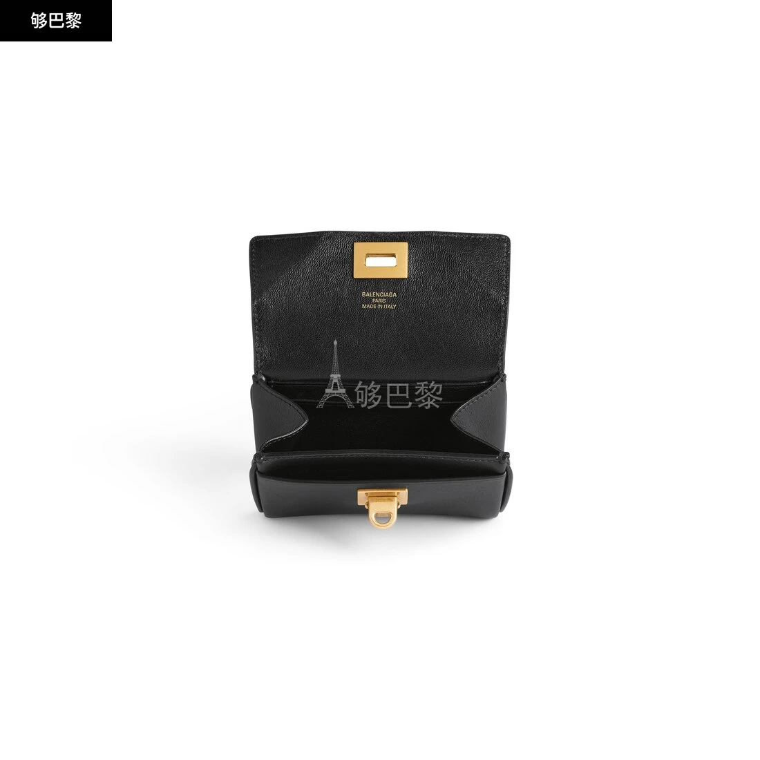 商品Balenciaga|【预售】 巴黎世家 25春夏 女士 卡包 RODEO翻盖卡夹 8145262ABKX1000 ,价格¥4705,第4张图片详细描述
